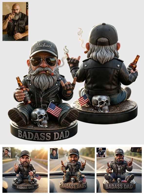 Cooler Papa - Personalisierte Premium 3D Figur