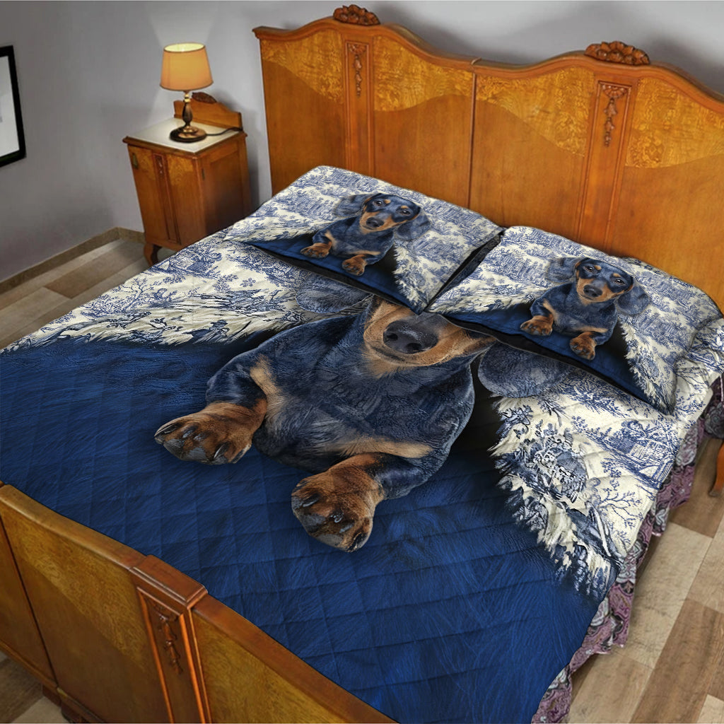 Dackel-Motiv – Personalisierte Dackel-Bettwäsche