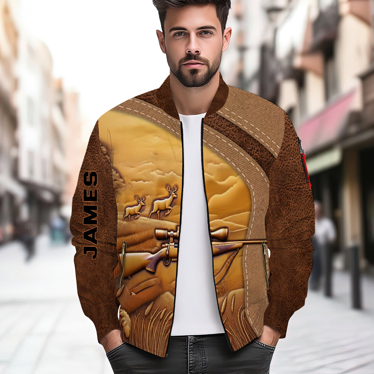 Liebe zur Jagd – Personalisierte Jagdbomberjacke