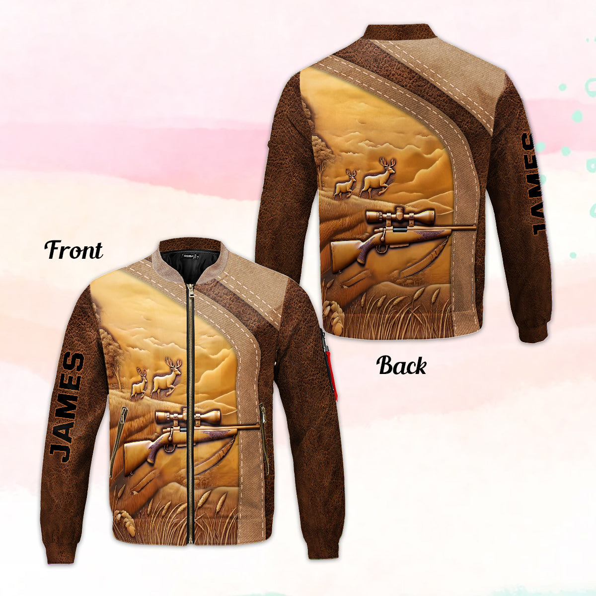Liebe zur Jagd – Personalisierte Jagdbomberjacke