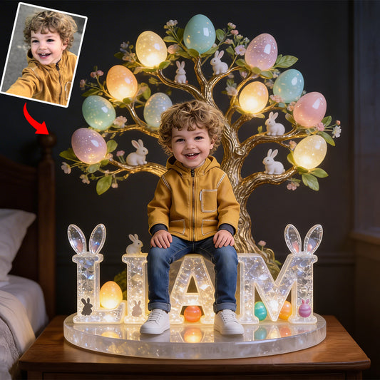 Custom Any Photo - Personalized Kid Acrylic LED Night Light