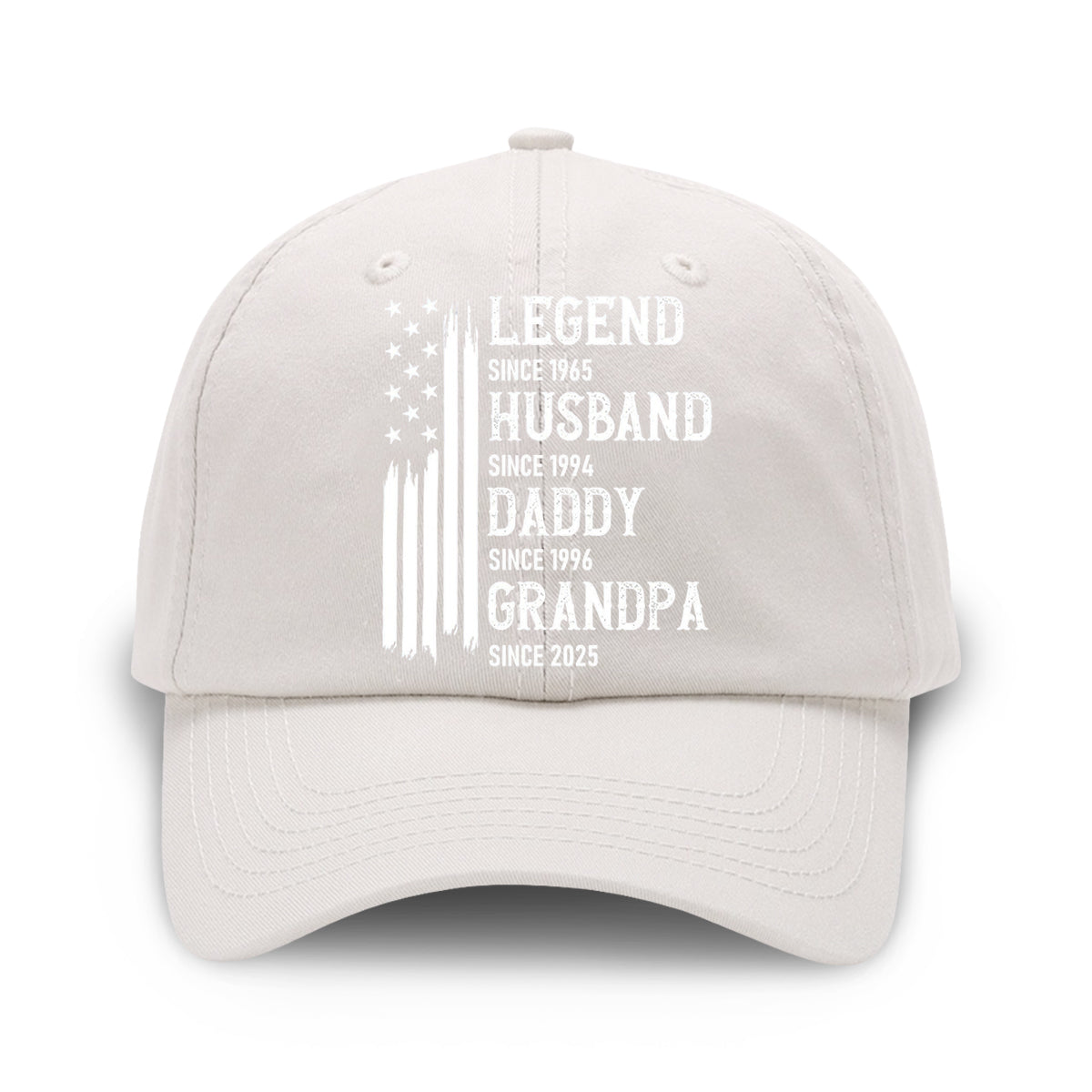 Geburtstagsgeschenk - Personalisierte Bestickte Klassische Mütze