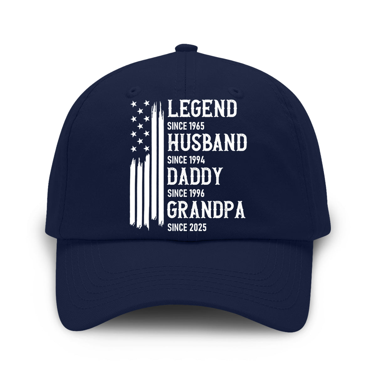 Geburtstagsgeschenk - Personalisierte Bestickte Klassische Mütze