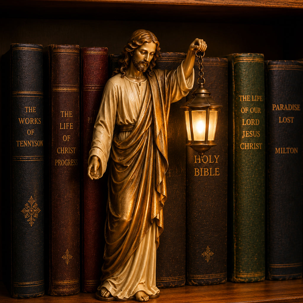 Believer - Personalized Christian Bookshelf Lamp