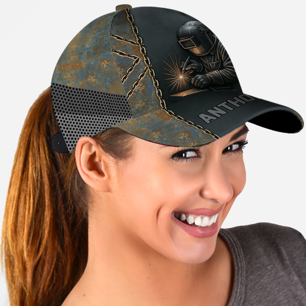 Coole Schweißer-Männer – Personalisierte klassische Schweißerkappe