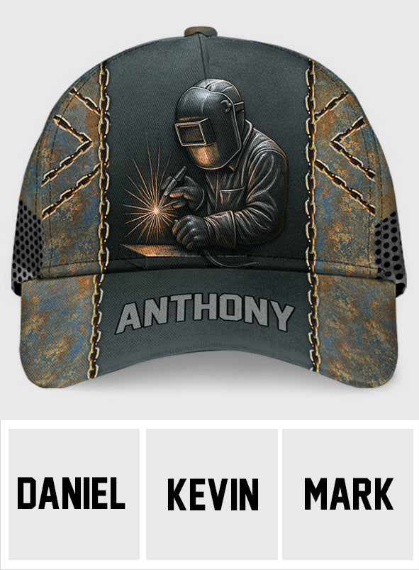 Coole Schweißer-Männer – Personalisierte klassische Schweißerkappe