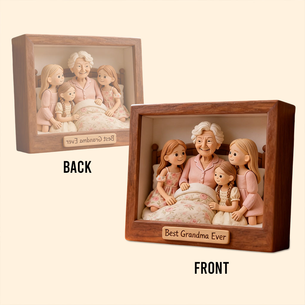 Individuell gestaltete Acrylplakette nach Wunsch – personalisierte Familienplakette in individueller Form