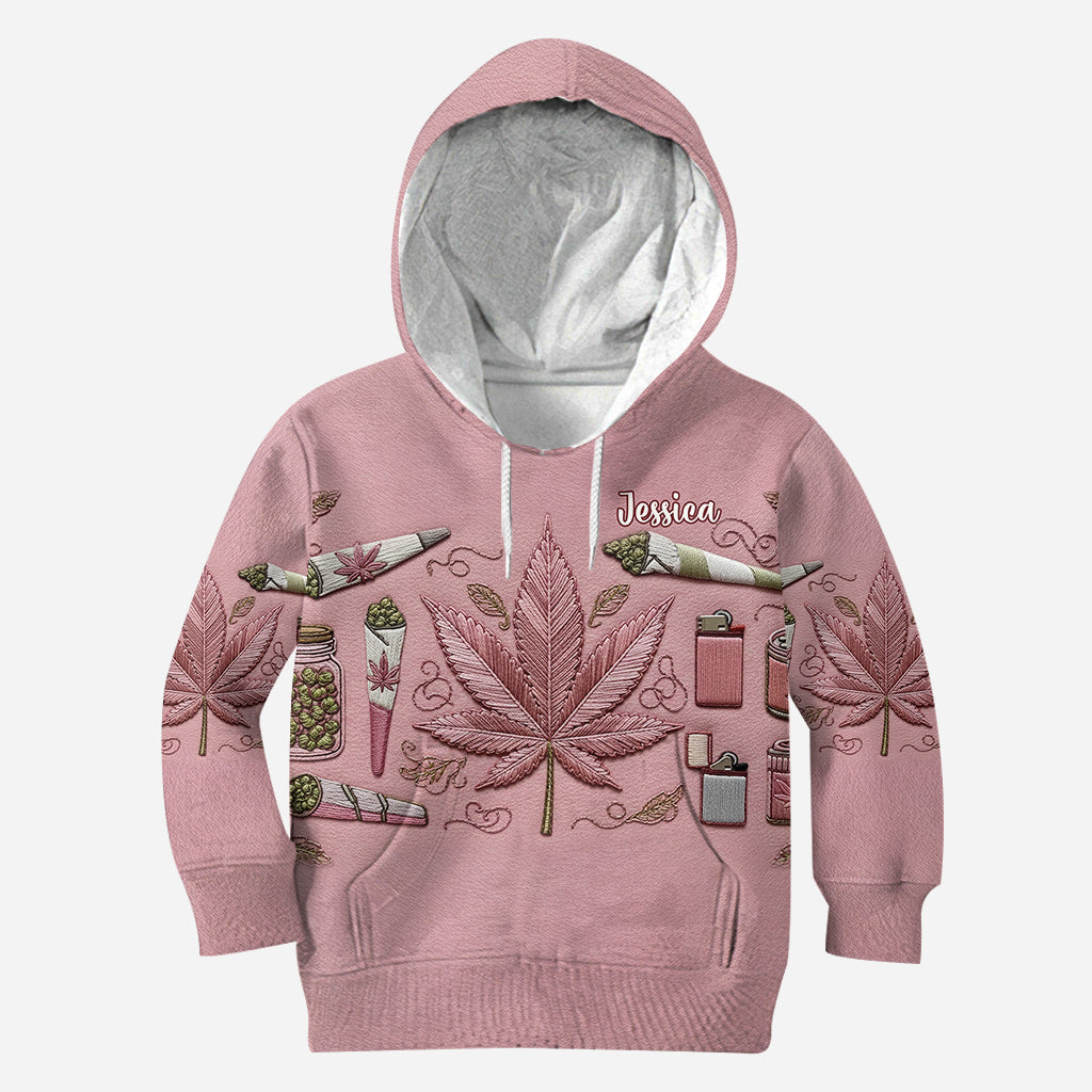 Stoner Chic – Personalisierter Weed-Hoodie und Leggings