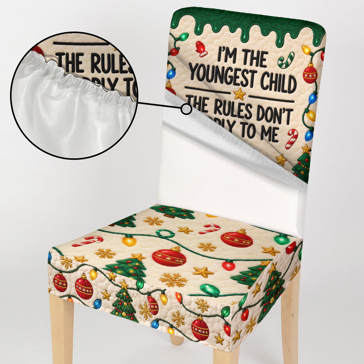 Better Together Always Funny Gift For Family Members, Sisters, Brother - Personalized Family Chair Cover Set