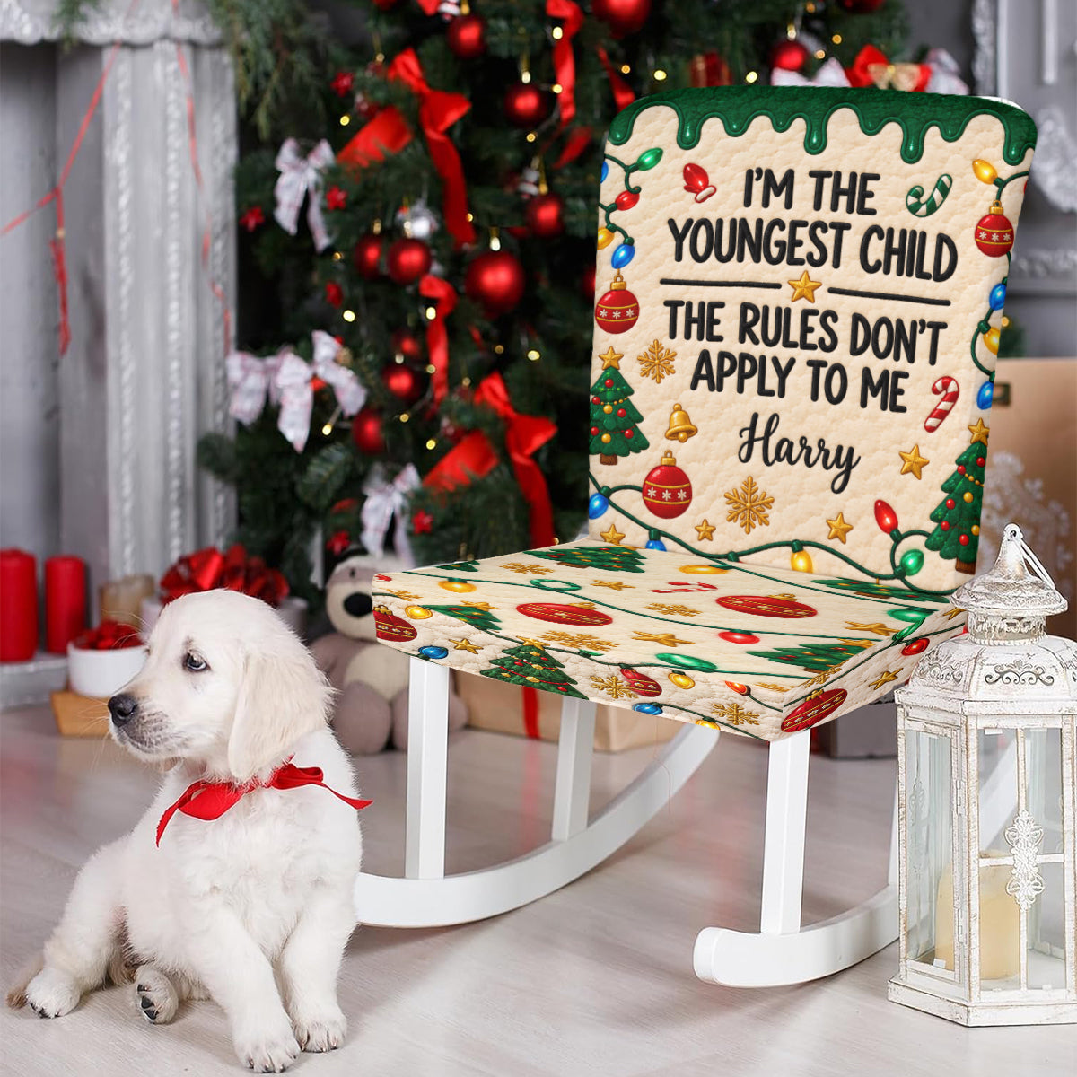 Better Together Always Funny Gift For Family Members, Sisters, Brother - Personalized Family Chair Cover Set