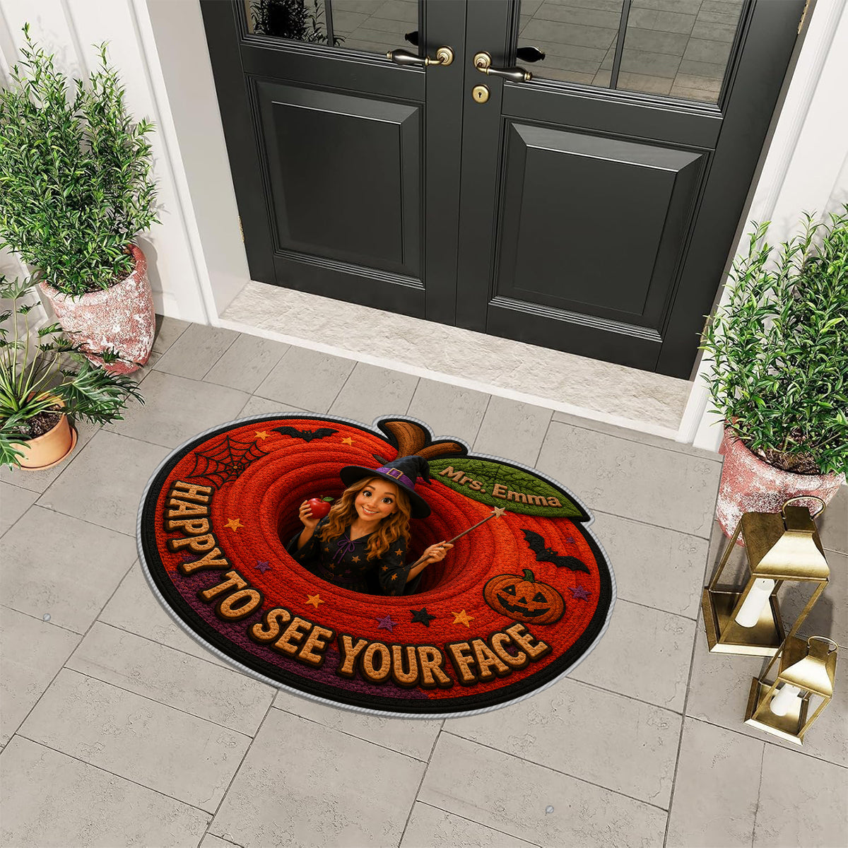 Welcome To The Class - Personalized Teacher Non-Slip Tufted Rug