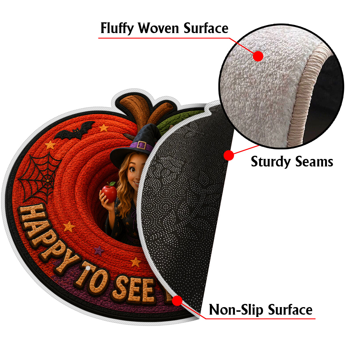 Welcome To The Class - Personalized Teacher Non-Slip Tufted Rug