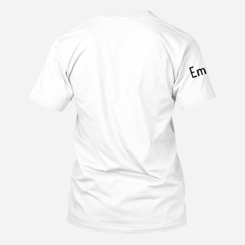 Zurück zur Schule - Personalisierte Lehrer All Over Shirt