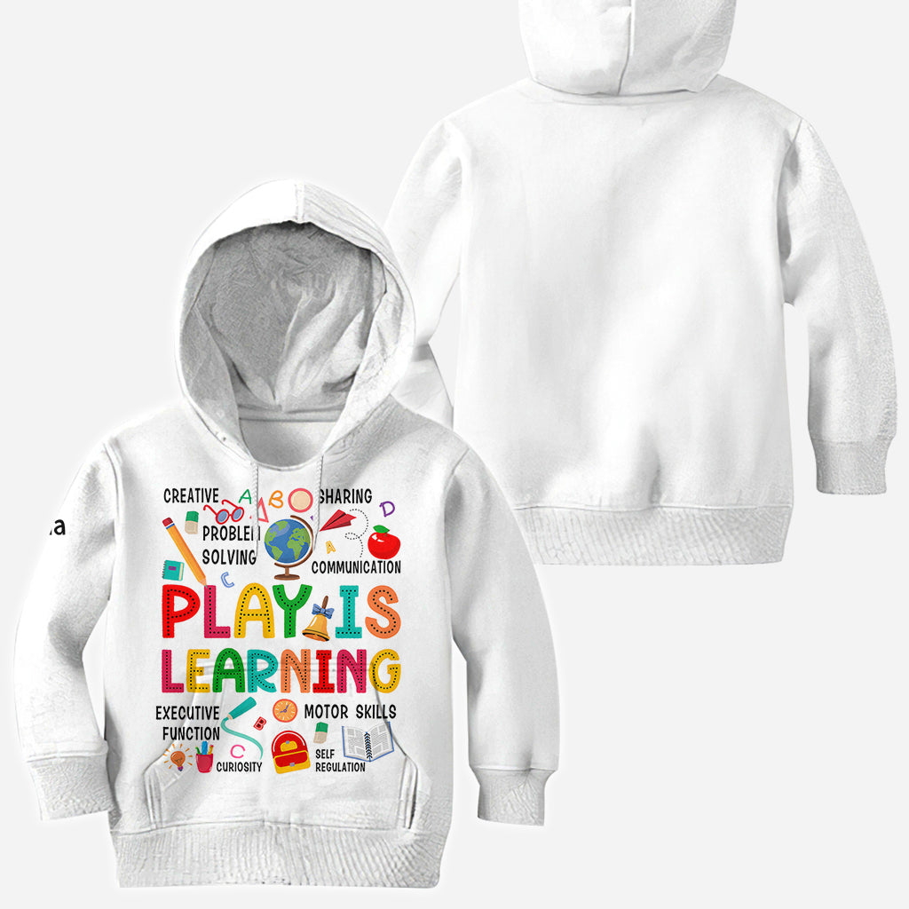 Zurück zur Schule - Personalisierte Lehrer All Over Shirt