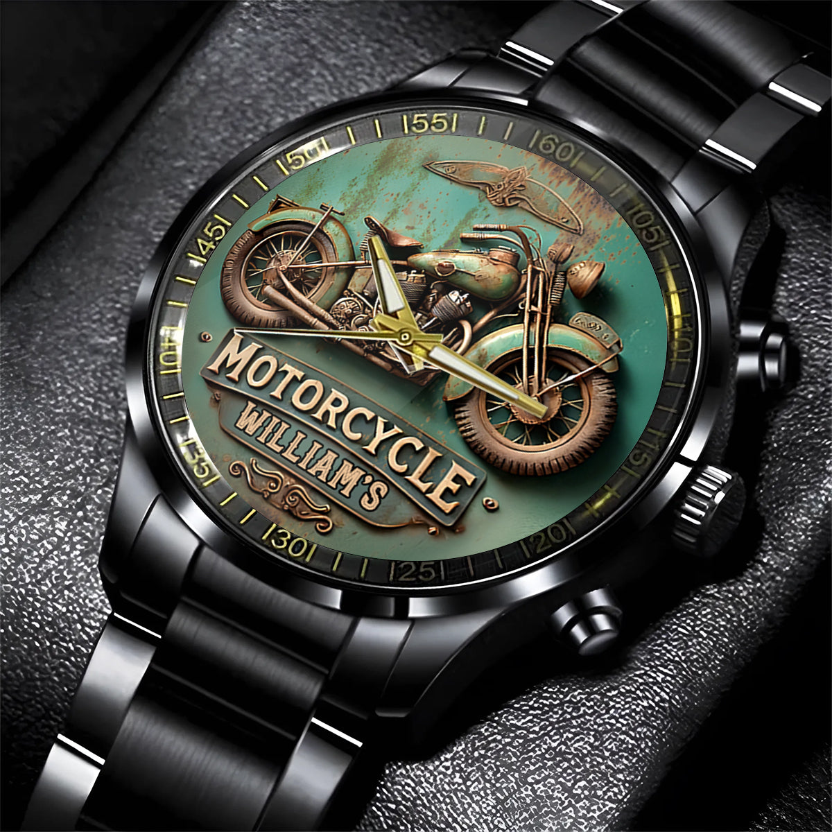 Motorradliebhaber – Personalisierte Biker-Handuhr