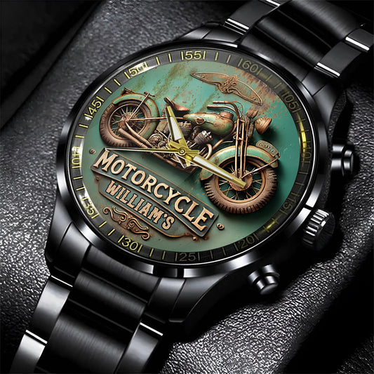 Motorradliebhaber – Personalisierte Biker-Handuhr