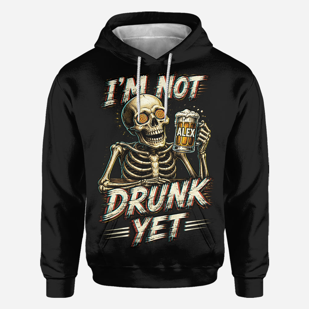 Ich bin noch nicht betrunken - Personalisierte Bier-Allover-Shirt