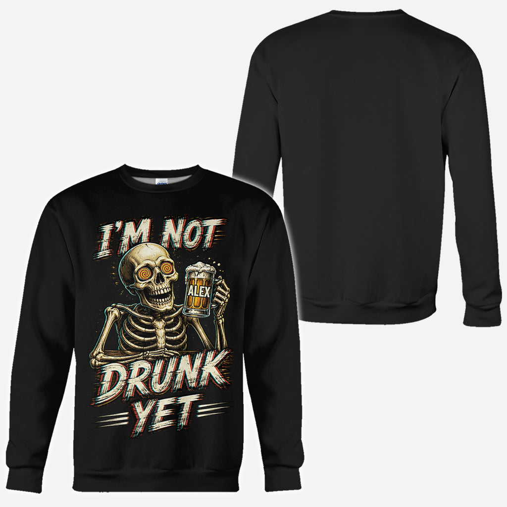 Ich bin noch nicht betrunken - Personalisierte Bier-Allover-Shirt