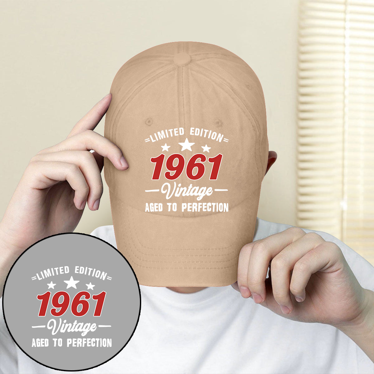Birthday Gift - Personalized Birthday Embroidered Classic Cap
