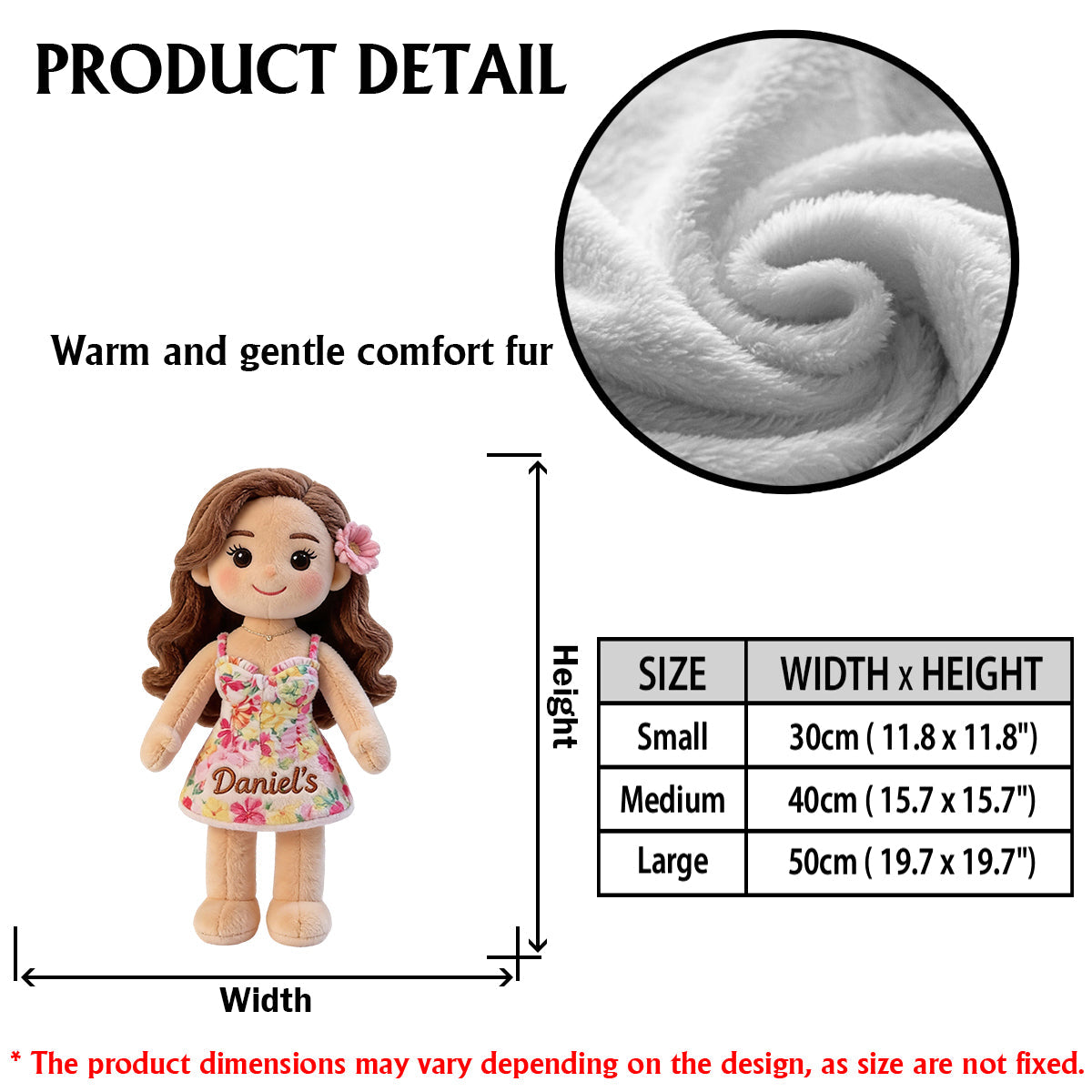 Individuell gestaltbares Premium-Kunstfellkissen für Paare – nach Foto.