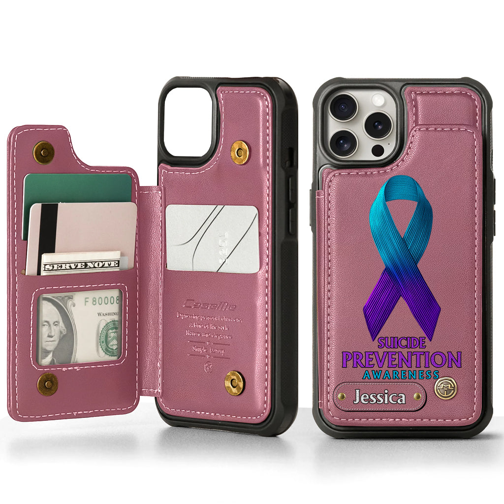 You Matter - Personalized Suicide Prevention Wallet Phone Case