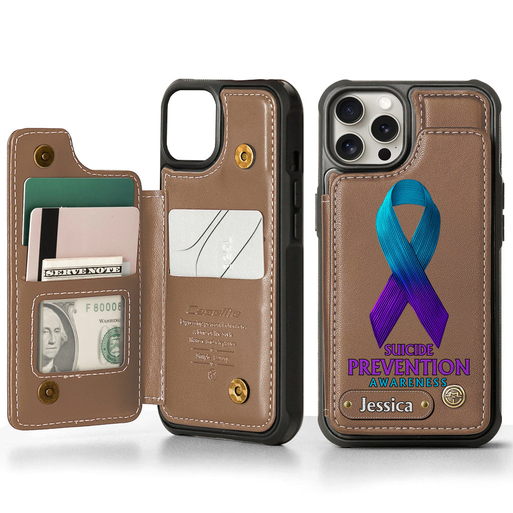You Matter - Personalized Suicide Prevention Wallet Phone Case