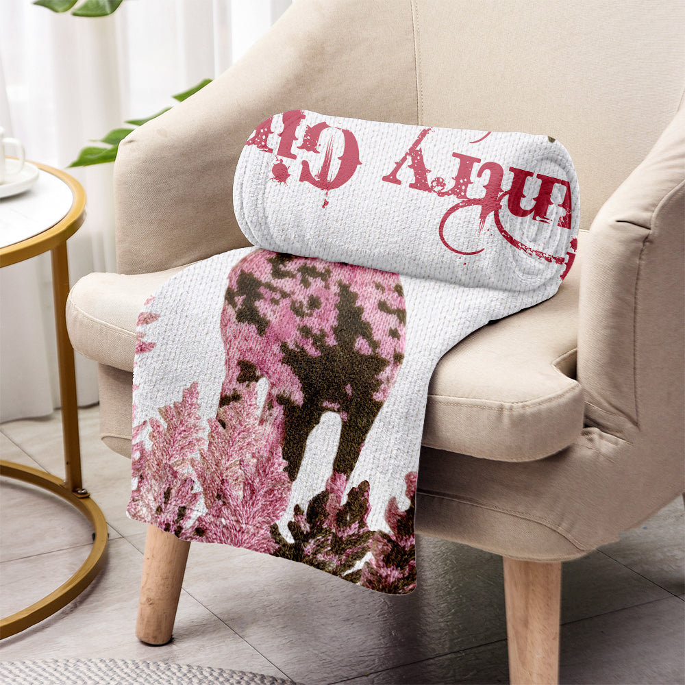 Country Girl - Personalisierte Jagddecke