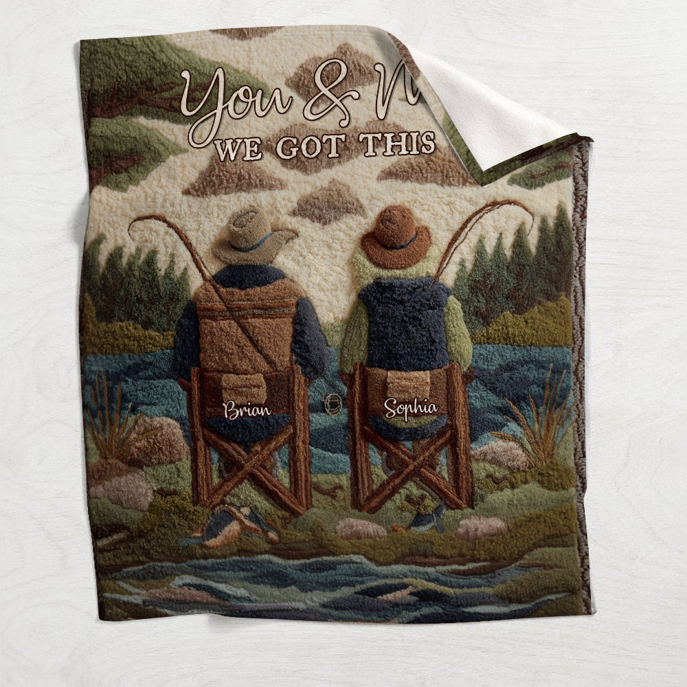 Du & Ich – Personalisierte Angeldecke