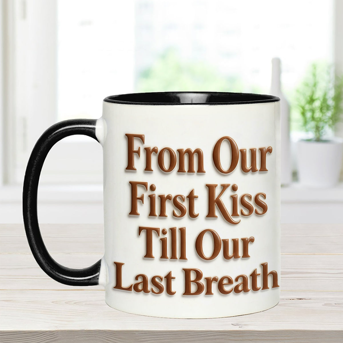 Custom From Any Photo - Personalized Couple Set Accent Mug with Acrylic Stirrers