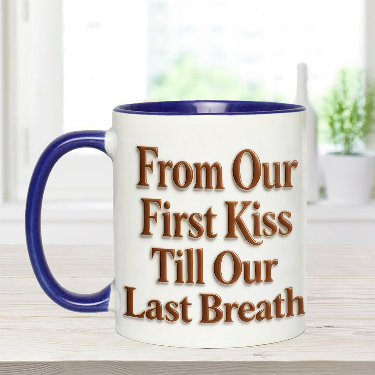Custom From Any Photo - Personalized Couple Set Accent Mug with Acrylic Stirrers
