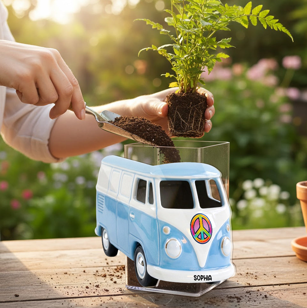 Hippie Souls - Personalized Hippie Acrylic Pot