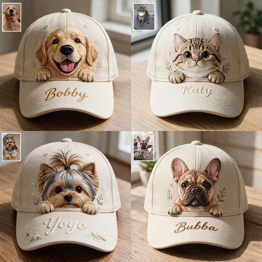 Peaking Pet - Personalisierte Hundekappe