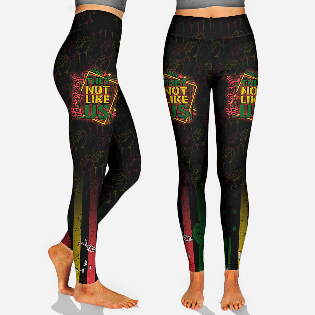 Sie mögen uns nicht – Personalisierter Juneteenth-Hoodie und Leggings
