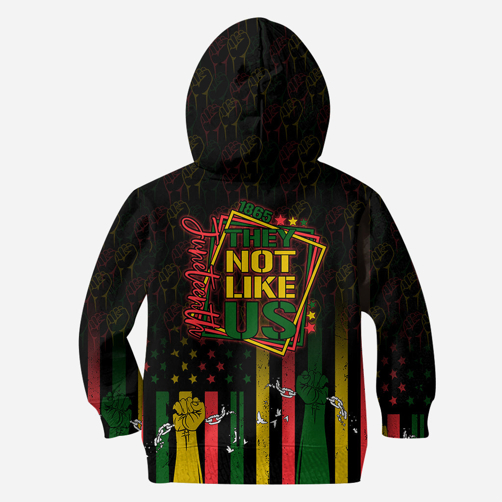 Sie mögen uns nicht – Personalisierter Juneteenth-Hoodie und Leggings