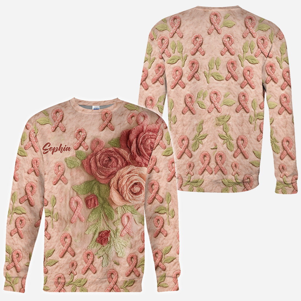 Brustkrebsvorsorge – Personalisiertes T-Shirt zur Brustkrebsvorsorge