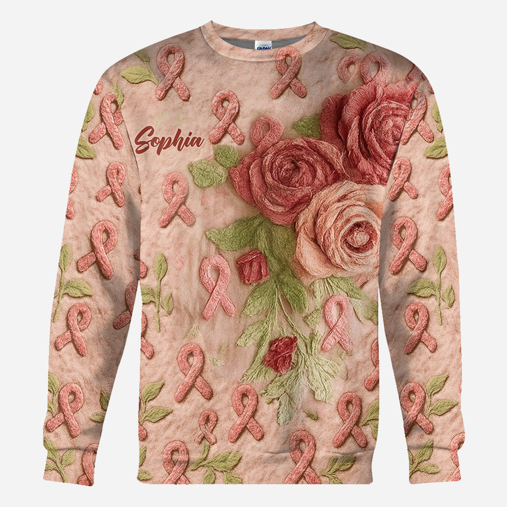 Brustkrebsvorsorge – Personalisiertes T-Shirt zur Brustkrebsvorsorge
