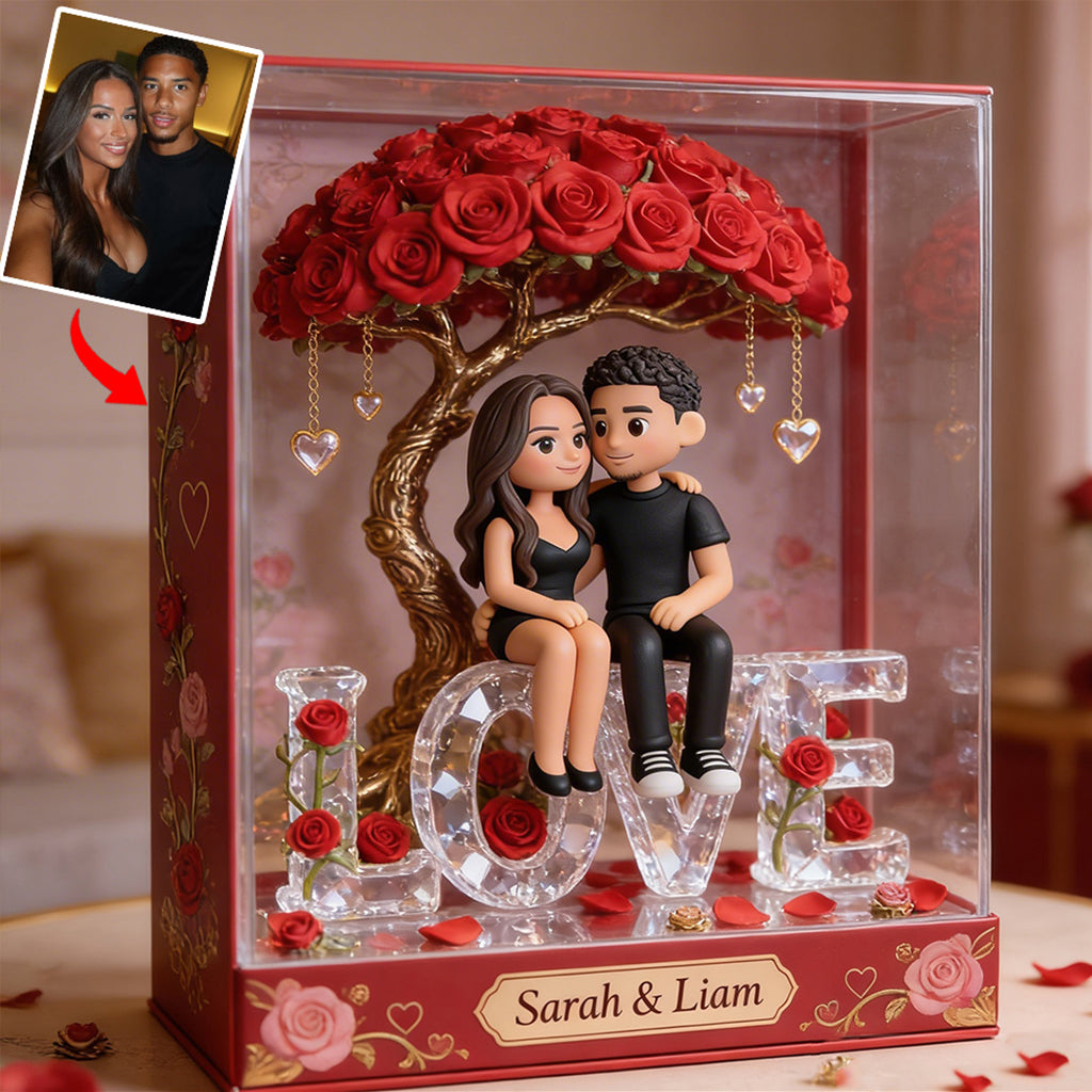 Custom Any Photo - Personalized Couple Custom Shaped Acrylic Plaque