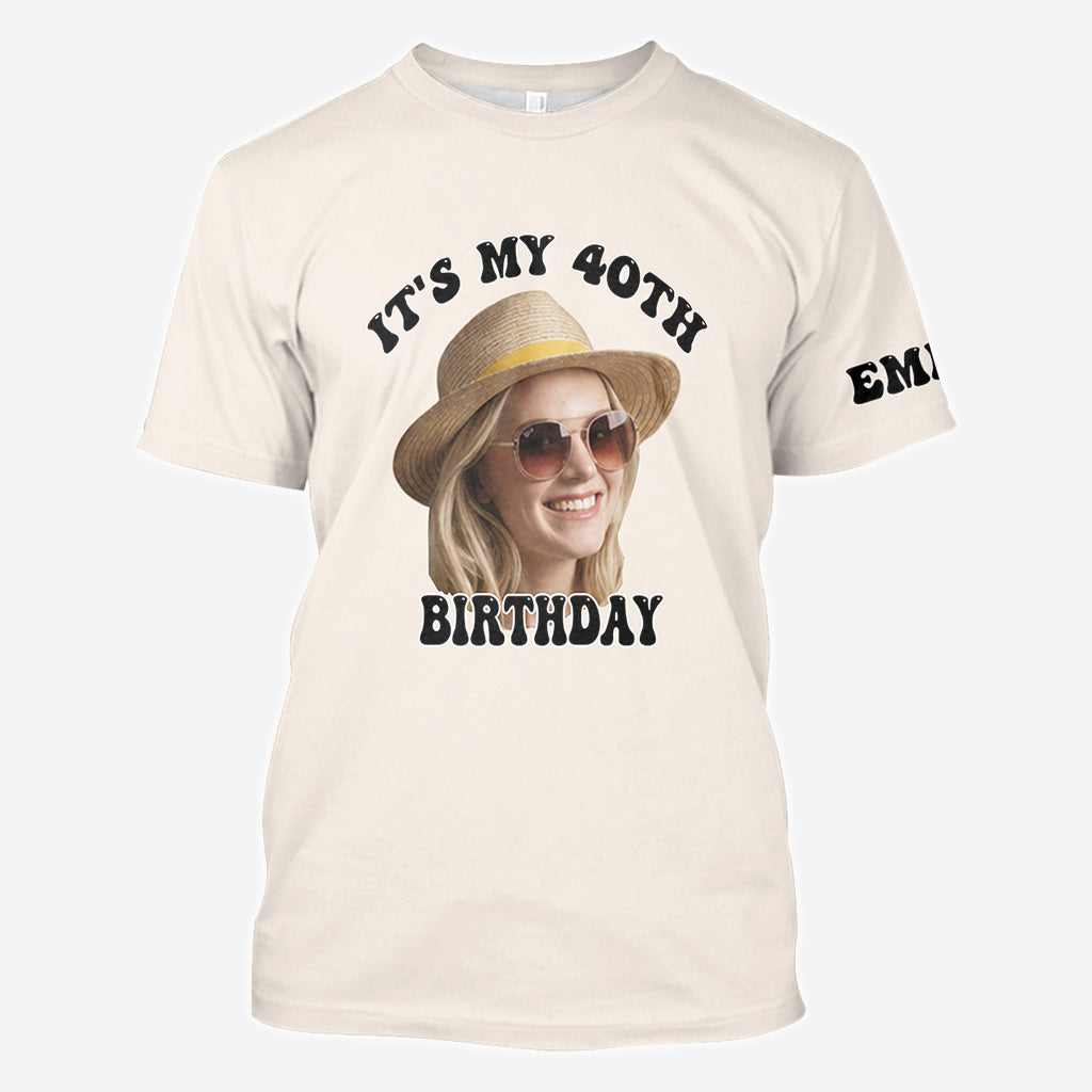 Happy Birthday - Personalized Birthday All Over Shirt