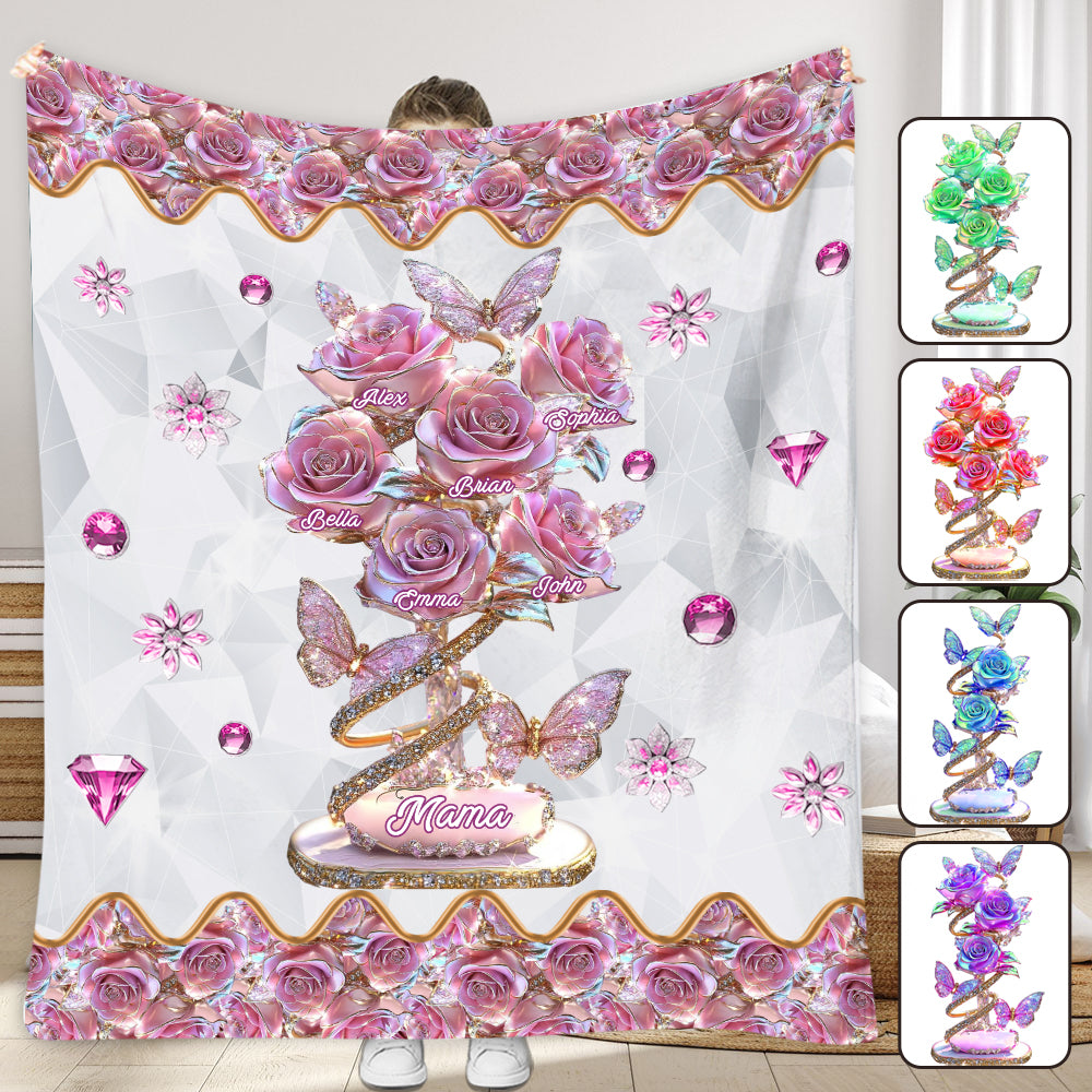 Mein Gartengeschenk für Mama, Oma,... - Personalisierte Mutterdecke