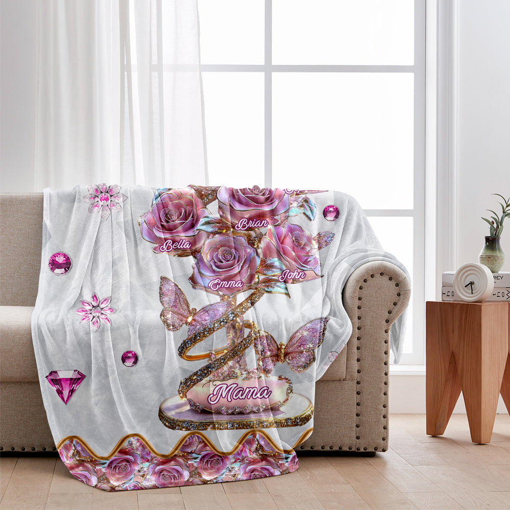 Mein Gartengeschenk für Mama, Oma,... - Personalisierte Mutterdecke