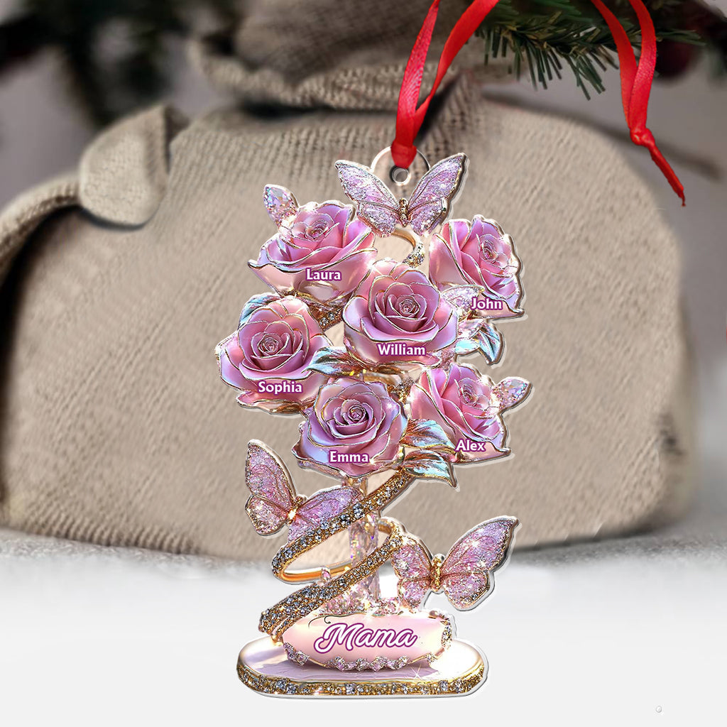 My Garden Gift For Mom, Grandma,... - Personalized Mother Transparent Ornament