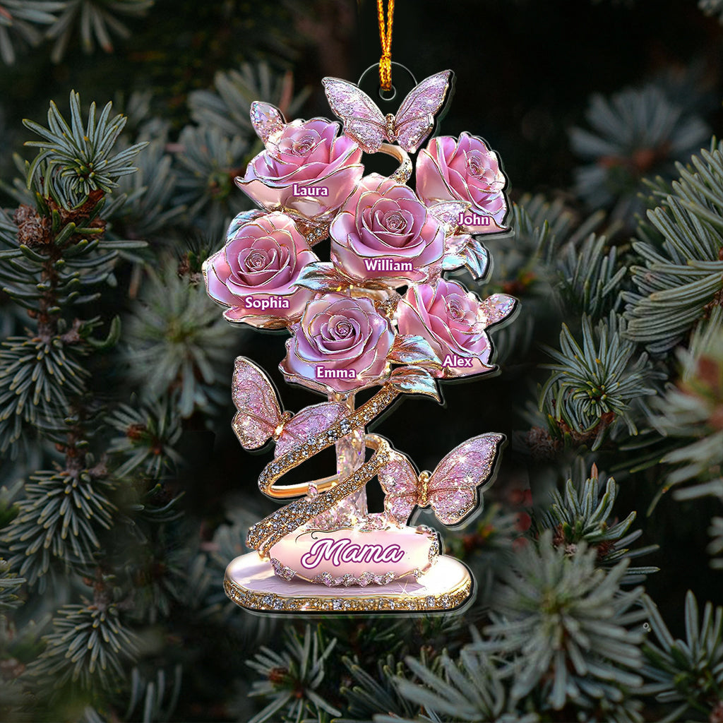 My Garden Gift For Mom, Grandma,... - Personalized Mother Transparent Ornament