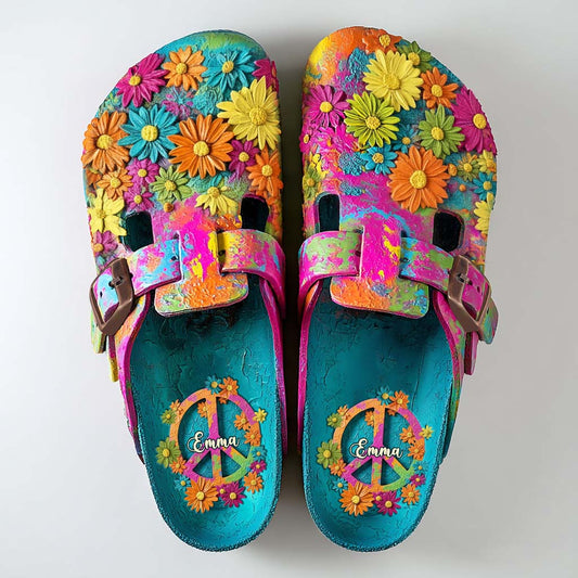 Hippie Soul – Personalisierte Hippie-Clogs mit Fußgewölbeunterstützung