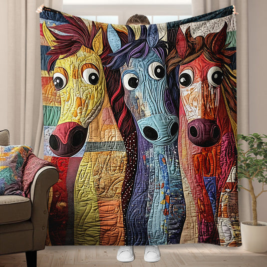 Adorable Horses - Horse Blanket