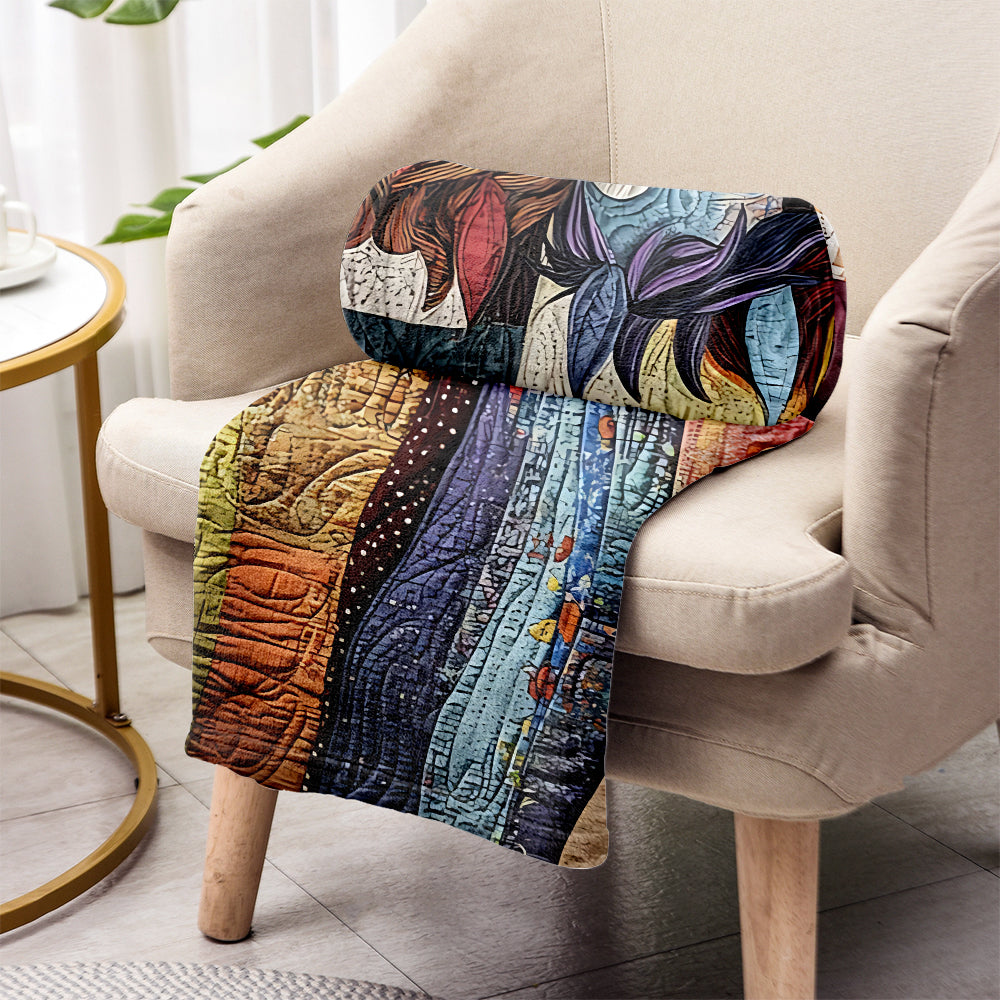 Adorable Horses - Horse Blanket