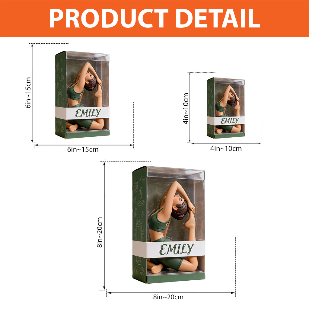 Custom From Photo - Personalized Yoga Custom Shaped Acrylic Plaque