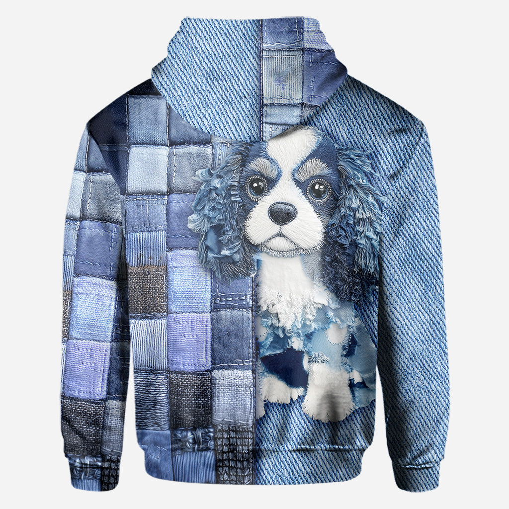 Liebe Cavalier King Charles Spaniel - Personalisiertes T-Shirt mit Hundemotiv