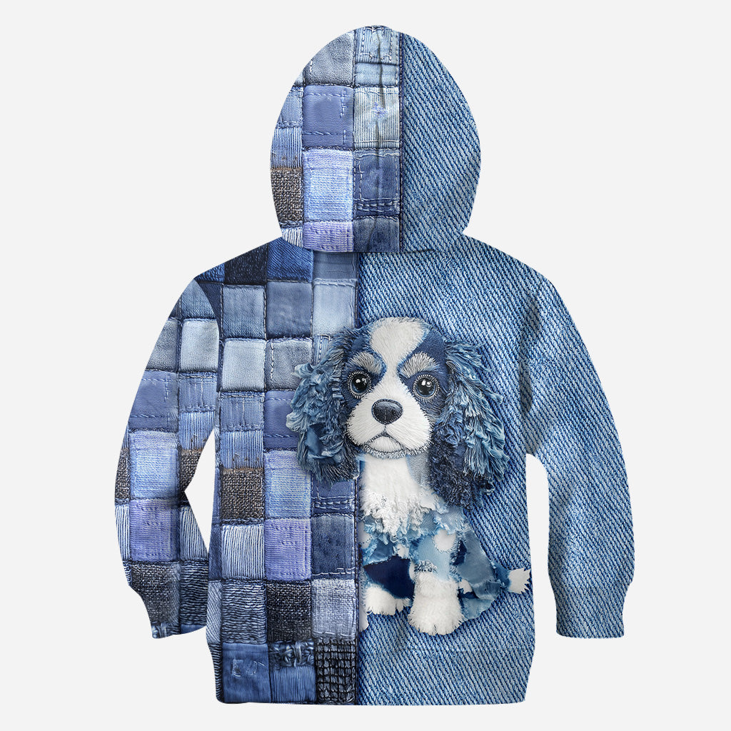 Liebe Cavalier King Charles Spaniel - Personalisiertes T-Shirt mit Hundemotiv