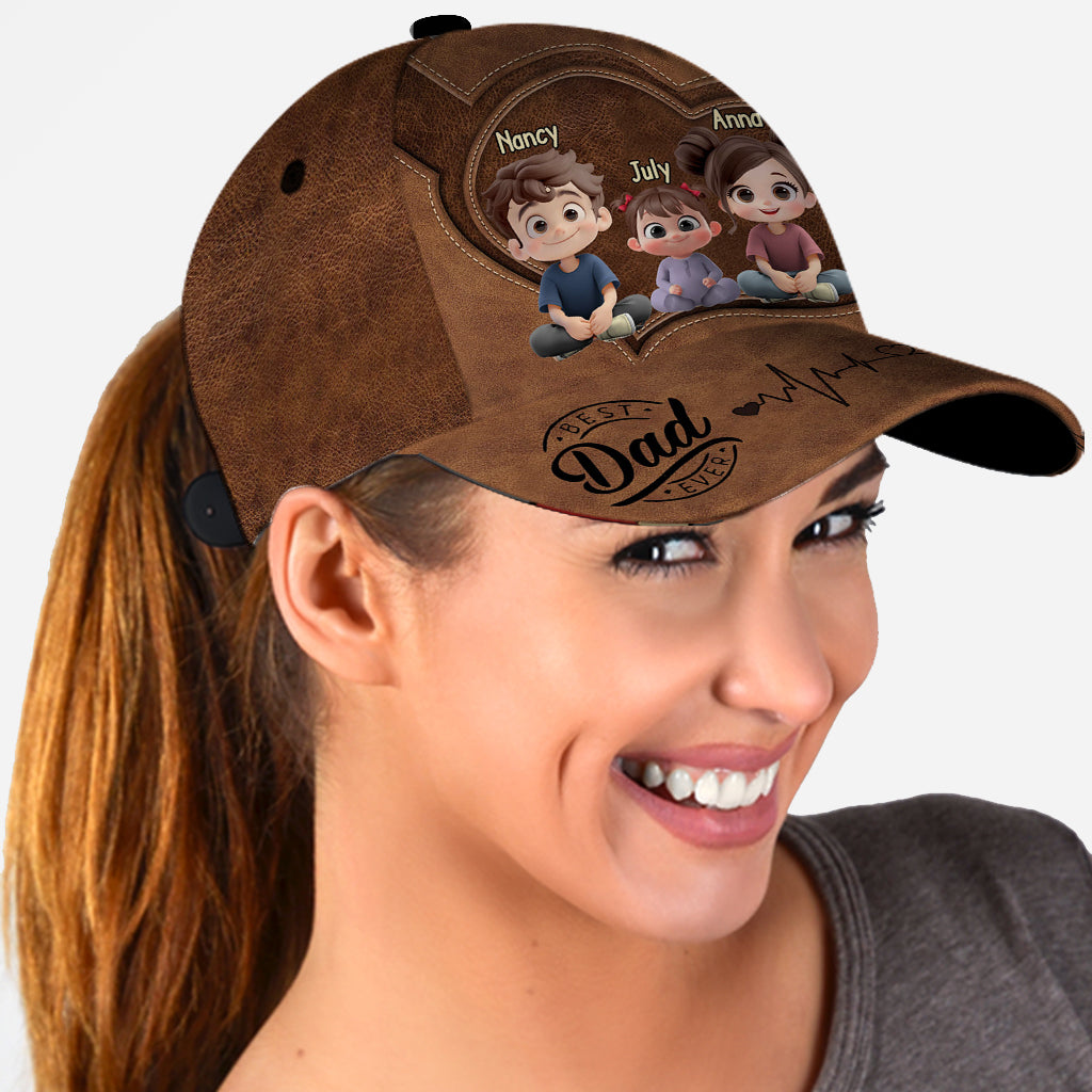 Best Dad Ever - Personalized Father Classic Cap
