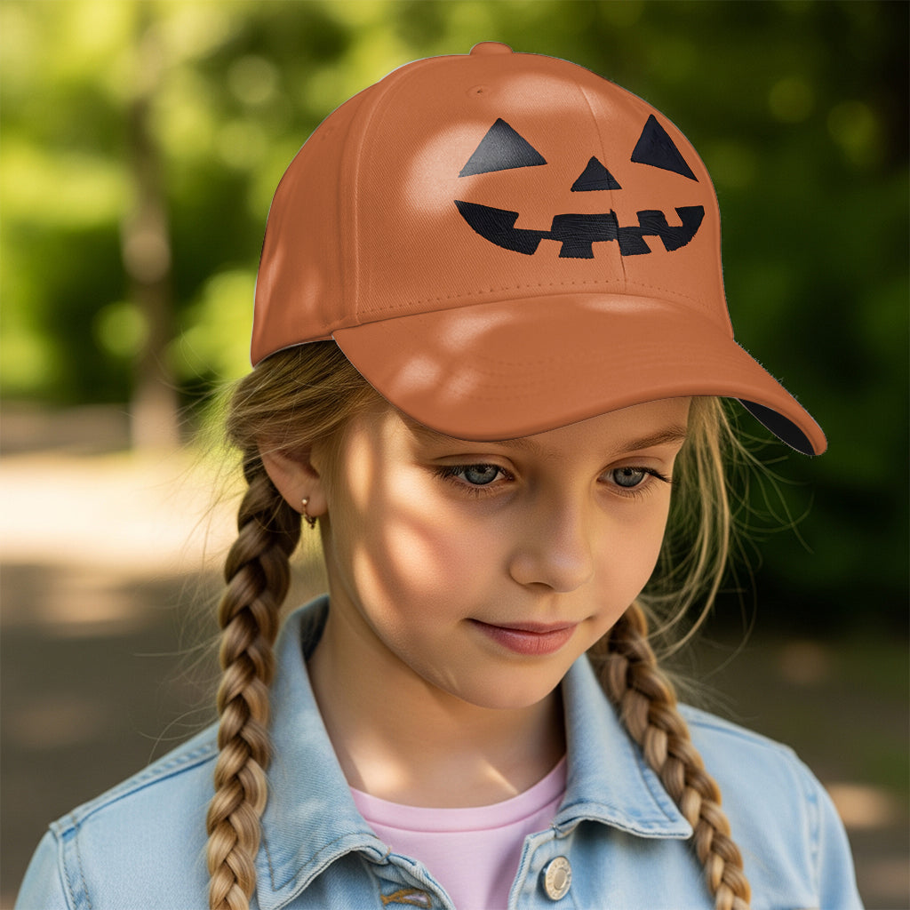 Kürbis - Personalisierte Halloween-Klassiker-Kappe